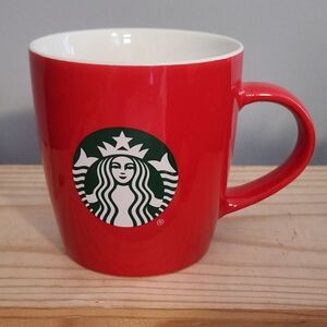 Starbucks 2020 Holiday Bold Red Ceramic Mug